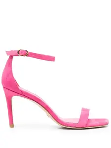 Босоножки Nudistsong 100 Stuart Weitzman, розовый