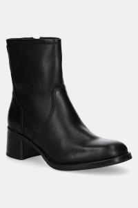 Женские полусапоги Gant Workdale кожаные на каблуке, черный