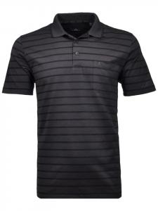 Ragman Мягкая трикотажная футболка-поло в черную полоску