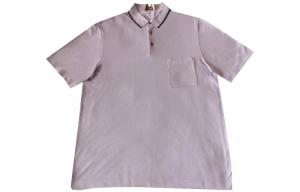 Рубашка поло мужская Hermes, фиолетовый