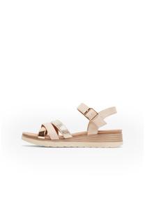 Босоножки на танкетке Bata, розовый