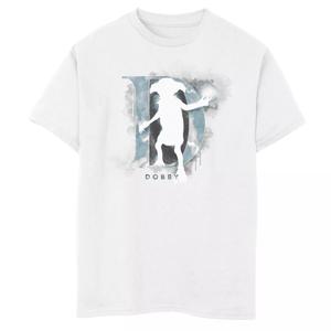 Футболка с логотипом и силуэтом Добби для мальчиков 8–20 лет «Гарри Поттер» Harry Potter, белый