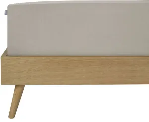 Простыня Schiesser "Elli, 97 % хлопка и 3 % эластана", для высоких матрасов и кроватей с пружинными матрасами, MADE IN GREEN от OEKO-TEX 180х200 см, 1 шт., цвет Helltaupe