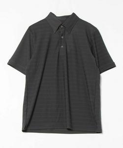 Поло с эластичной полиэстеровой жаккардовой каймой