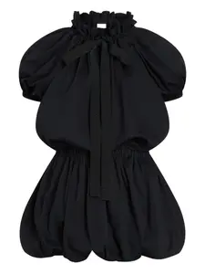 Платье мини с завязками Patou, черный