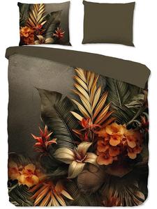 Комплект постельного белья Savory в зеленом/разноцветном цвете Good Morning, 140x220 см