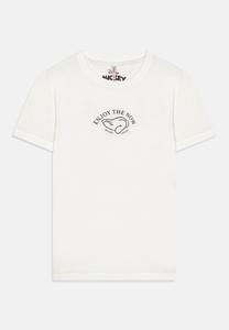 Футболка ONLY GIRLS KOGESMERALDA LIFE LICENS, Cloud Dancer/Light Grey