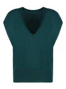 Вязаный жилет Malo, зеленый
