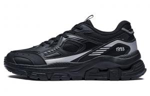 Мужские кроссовки Lifestyle с низким верхом, черный/серебряный 361°