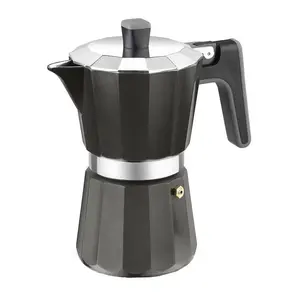 Алюминиевая кофеварка Perfecta Black Bra, черный