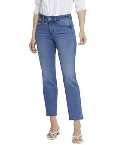 Джинсы NYDJ Marilyn Blue Island длиной до щиколотки, синий