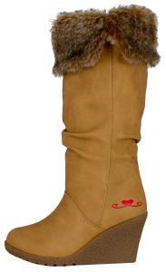 Ботинки Loveness Winterstiefel Uni, коричневый
