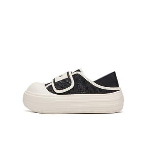 Slip Resistant Low Top Skateboard Shoes Women's HR, черный