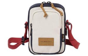 Samsonite Полиэстеровый фотосумка через плечо унисекс мини бежевый