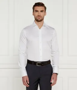 Рубашка slim fit Van Laack, белый