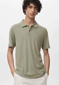 Рубашка поло Mango, хаки