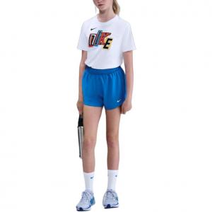 Детские футболки Quick Dry Dri Fit Nike, белый