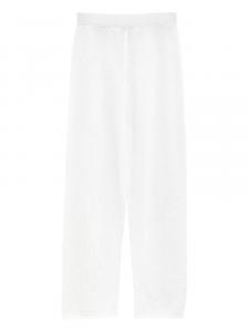 Хлопковые брюки Лорен Манугян Lauren Manoogian, белый