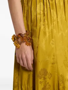 Браслет с узором пейсли ETRO, золотой