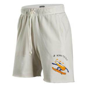 Шорты рожденные летать трикотажные шорты Air Jordan, белый