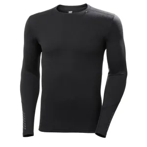 Термобелье мужское Lifa Merino Midweight Crew Helly Hansen, черный