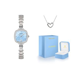 STARKING Часы Quartz Movement Stainless Steel Watchband Watch Women's Watch Mother of Pearl Color Watch Dial