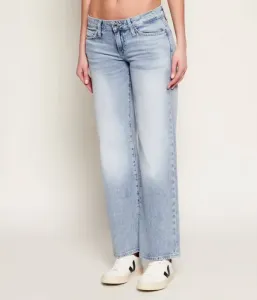 Свободные джинсы regular fit Guess Jeans, небесно-голубой