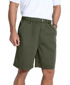 Шорты Big & Tall Knockarounds 8 дюймов, эластичные шорты с гладкой передней частью KingSize, зеленый
