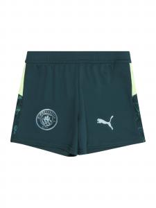 PUMA Шорты для тренировок Regular 'Manchester City 25/26' в светло-зеленом и темно-зеленом цветах