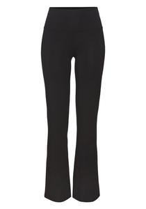 Расклешенные спортивные брюки LASCANA ACTIVE, черный