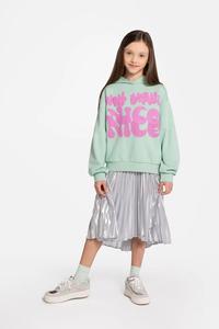 Детская юбка Coccodrillo, серебряный