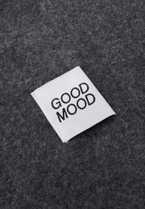 Шарф PCRASMIN LONG SCARF PATCH Pieces, серый