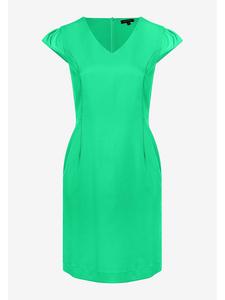 Платье до колена More & More, зеленый