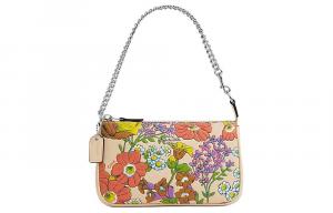 Нолита Кожаная Сумка Через Плечо Маленького Размера Женская Слоновая Кость Белый COACH