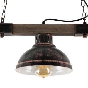 Подвесной светильник Licht-Erlebnisse HAKON, серебристо-серый - серебристо-серый