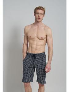 CECEBA Шорты Bermuda Calgary in blau-dunkel-Allover