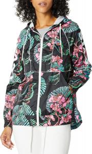 Женская куртка-анорак Levi's Retro Lightweight Nylon (стандартные и большие размеры), Black Floral Print