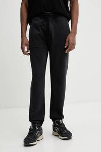 Хлопковые спортивные брюки Hugo, черный