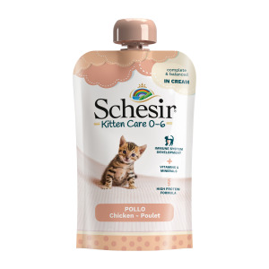 Schesir Comida Húmeda Crema de Pollo для Gatitos 150 гр Schesir