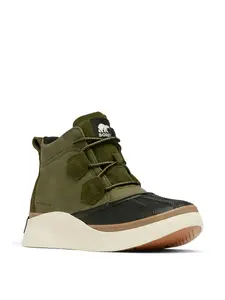 Женские ботинки Sorel из водонепроницаемой натуральной кожи, зеленый