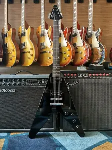 Gibson 80-х Flying V 2024 - Эбен