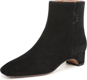 Женские ботильоны Franco Sarto Luella, Schwarzes Wildleder