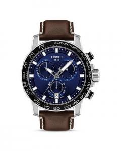 Хронограф Supersport GTS, 45,5 мм Tissot, цвет Brown
