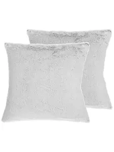 Декоративная подушка Beliani 2er Set Deko CLEMATIS, серый