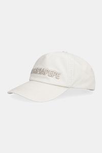 Хлопковая бейсболка Patrizia Pepe, бежевый