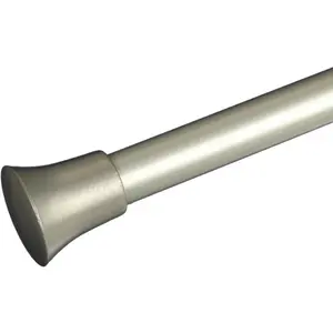 Наконечник для карниза Liedeco «Скан», (комплект, 1 шт.), для карнизов Ø 20 мм, цвет silberfarben/matt