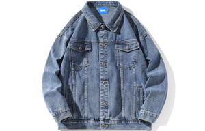 Джинсовые куртки унисекс BRNR, Деним Блю