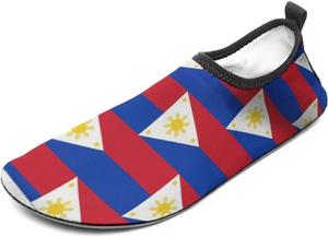 Пляжная обувь Calculay Guyana - Trinidad с флагом Кейптауна (5x3 фута), обувь для плавания и пляжа для мужчин и женщин, обувь для йоги в бассейне, кроссовки для серфинга, 9/10women,7/8men Style-23