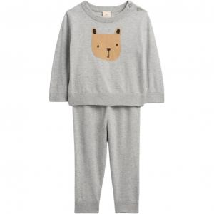 Спортивный костюм для малышей GAP, светло-серый