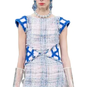 CHANEL 18S Платье с коротким рукавом Women's Multicolor